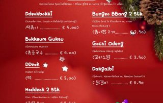 Arirang Weihnachtsfeier
